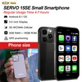 SERVO Piccolo Smartphone WCDMA 3G Dual SIM Mini cellulare tascabile da 3,0 pollici 2 GB RAM 16 GB ROM GPS WiFi Android 8.1 Telefono cellulare economico