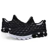 Herrenschuhe 2025, Sommer, gewebter Einzelschuh, schwarz, weiß, atmungsaktiv, dicke Sohle, lässige Herren-koreanische Version, modische Sportschuhe