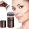 Pilzkopf Concealer Pinsel Einziehbarer Kabuki Foundation Pinsel Schönheit Kosmetik Reise Tragbares Make-up-Tool Puderquaste
