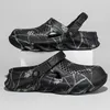 Männer Sommer Sandalen Dicke Sohle Herren Clogs Sandalen Hohl Atmungsaktive Flip-Flops Sandalen Schuhe Mode Strand Hausschuhe Große Größe 47