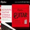 Orphee TX620-P Akustik gitarren saiten mittlerer Kohlenstoffs tahl sechseckiger Kern rot kupfer gewickeltes Gitarren saiten gitarren zubehör
