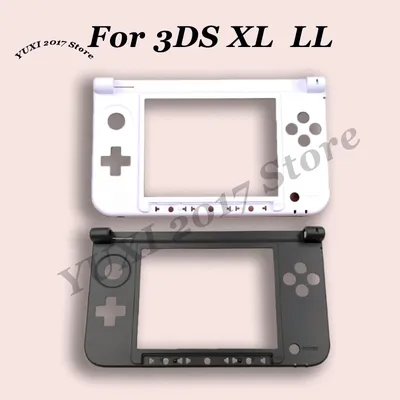 The Replacement Part For The Plastic Frame In The Middle Of The White Or Black Outer Frame Is For The 3DS XL LL Game Console