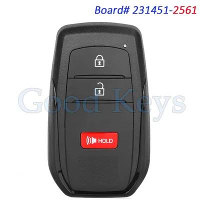 KEYECU 231451-2561 for Toyota GR Corolla Cross 2022 2023 2024 2025 Smart Keyless Prox Remote Key Fob HYQ14FBW 314.3MHz 3 Buttons