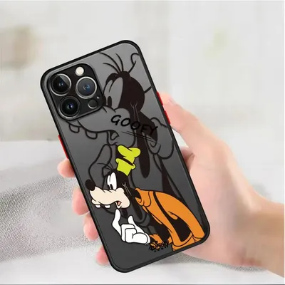 Case for iPhone SE 16 Pro 14 15 Pro Max 16e 13 Pro 12 Mini 11 Pro Max XS X 6s XR 7 8 SE TPU Cover Disney Goofy