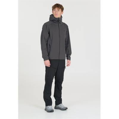 Outdoorjacke WHISTLER "Bowen", Herren, Gr. 4XL, grau (dunkelgrau), 100% Polyester, unifarben, sportlich, Jacken, mit 4-Wege-Stretch Image