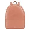 DuDu City Rucksack Leder 26,5 cm rosa flamingo Rosegold Damen