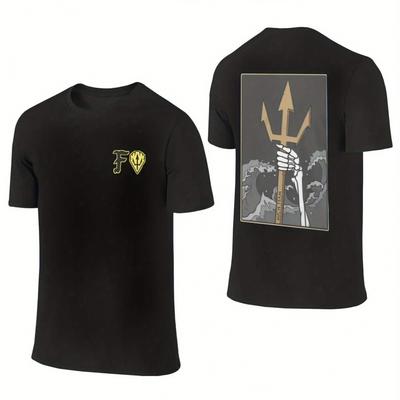 TEMU Men T-shirt Mich Team Fog Awesome 100% Cotton Tees Short Sleeve T Shirts Crew Neck Tops New Arrival Image