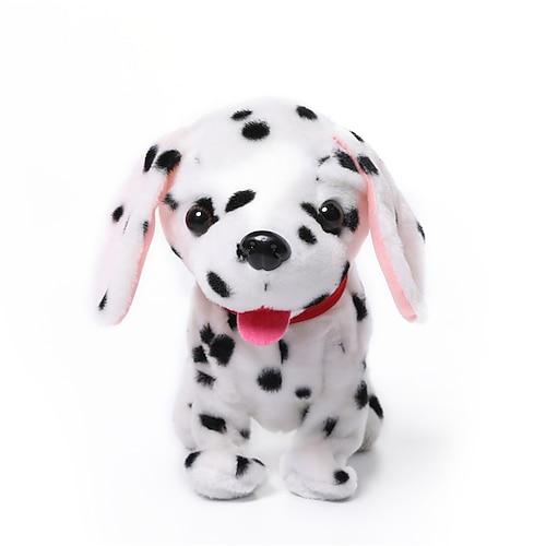 Interaktives elektronisches Plüschtier -s animierte Soundsteuerung elektronisches Haustier Roboterhund Spielzeug Geschenke für Jungen Mädchen Kinder Geburtstag Weihnachten