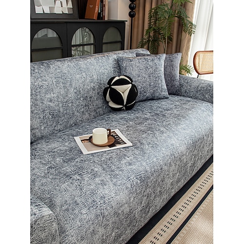 Sofabezug Ecksofa Kunstleder Sofaschoner Antirutsch 3 4 2 1 Sitzer, L Form Sofaüberwurf, Hund Katze Sofabezug Ecksofa Sofaüberwurf Couchbezug Image