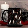 Halloween-Geschenktasse, weiße Geister-Keramik-Kaffeetasse 330 ml/12 oz, gruselige süße Halloween-Tasse für Frauen, Freunde, Feiertagsparty-Dekor, Trick-or-Treat-Geschenkidee