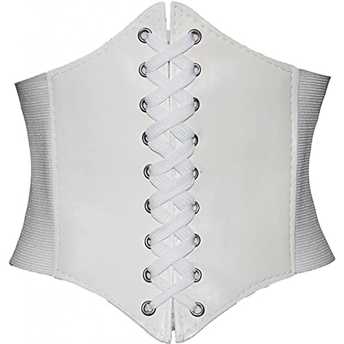 Retro Vintage Punk Gothic Mittelalterlich Unterbrust Korsett Wikinger Elfen Kostüm Damen Keltisch Seeräuber Fantasie Korsett Ganzjahres Image