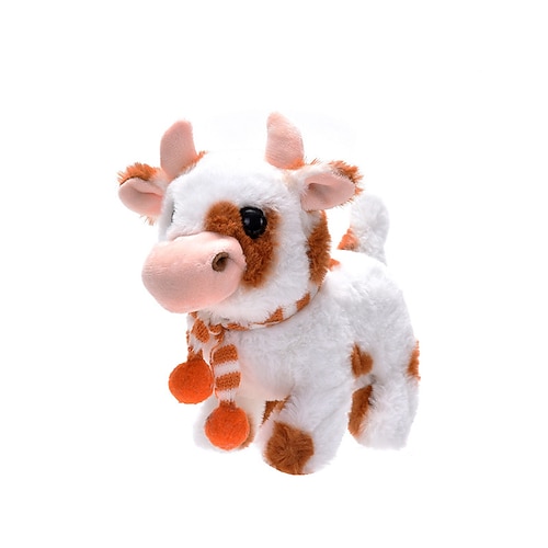 Roboterkuh, elektronisches Plüschkuh-Spielzeug, interaktives Spielzeug, Spaziergänge, Stofftier, Geschenk für Mädchen und Jungen im Alter von 3–6 Jahren