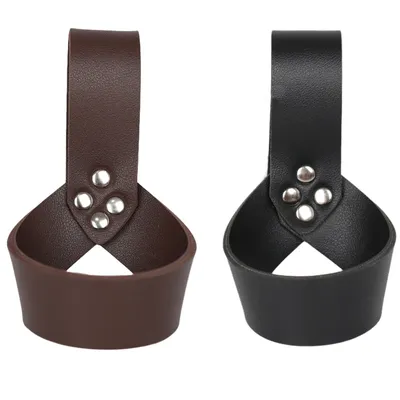 PU Leder Gürtel Schwert Katana Mantel Holster Medieval Zubehör Waffe Rüstung Männer Warriror Für Erwachsene Flug Scheide Larp Ritter Image