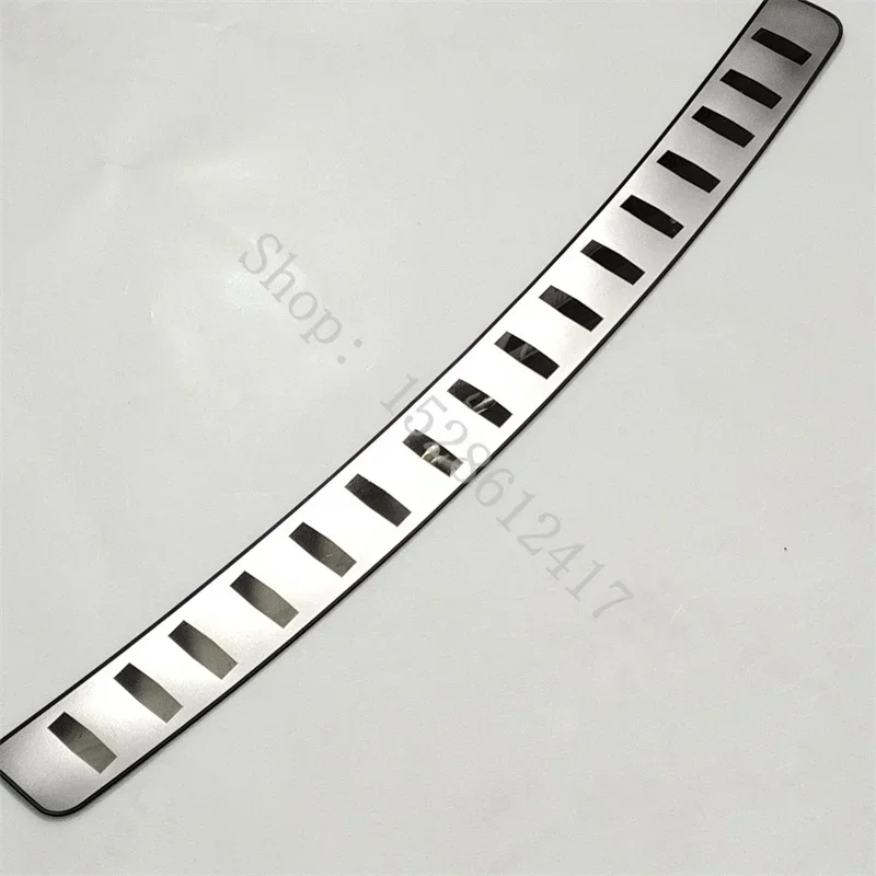 Für kia carens 2013 2014 2015 ~ 2018 auto zubehör edelstahl Hinten boot schutz Trim Hinten Stoßstange Schutz Sill Stamm Image