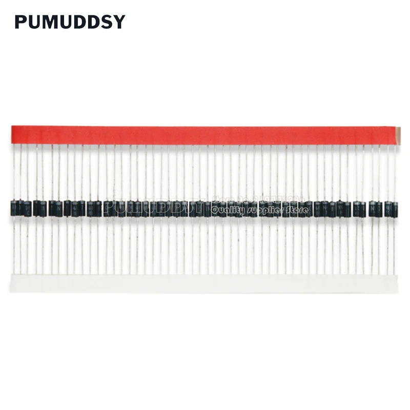 20PCS Schottky Gleichrichter Diode SR240 SR260 SR360 SR540 SR560 SR2100 SR3100 SR3200 SR5100 SR5150 SR5200 DO-41 DO-27 PUMUDDSY Image