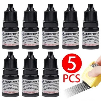 Black Ink Refills Privacy Protection Ink Oil Refill for Identity Information Eliminators ID Security Privacy Protection Supplies