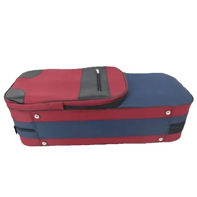 USA low tax 4/4 3/4 Double Violin Case New Violin Box Foam Lightweight Square Case With Two 4/4 violins on board the plane