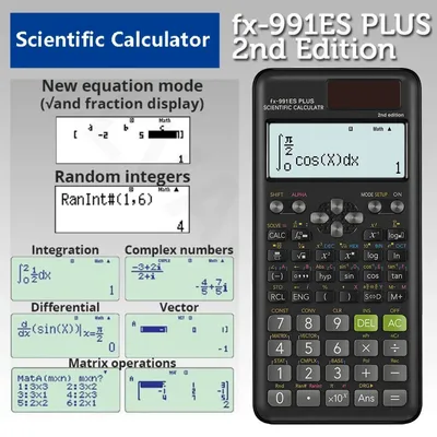 Multifunctional science function calculator-417function Specially designed for student exams, estudents and office work can