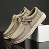 Kerl Leinwand Schuhe Männer Casual Slip auf Schuhe Alpargatas Hombre Mokassins Mokassin Homme Leichte Atmungsaktive Plus Große Größe 50