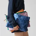 Pochette da donna da giorno Borse da donna di design di lusso 2024 nuove buste femminili in pelle pu A4 valigetta bolsa portafoglio argento