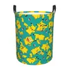 Benutzer definierte Comic-Cartoon p-Pikachus Wäsche korb großen Aufbewahrung skorb Kinder Kinderzimmer Spielzeug Veranstalter