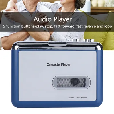Bluetooth Cassette Player Bluetooth Cassette Player Auto Reverse Tape Player Bluetooth Output to Headphone Speaker Audio Player