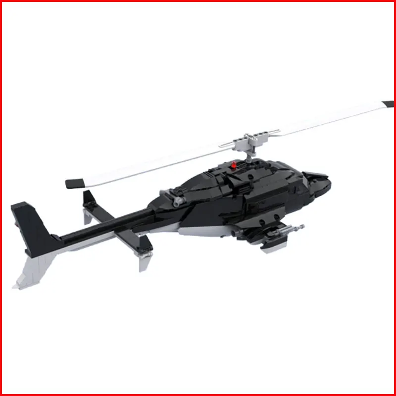 Spot MOC-149250 1040 stücke Flugzeug Kleine Partikel Montage Bausteine Pädagogisches Spielzeug Modell Geschenk Set Ornamente Image