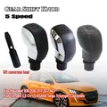 Argento nero Manuale Auto 5 Velocità Gear Stick Leva Del Cambio Testa Sfera per Peugeot 208/301/2008/308 Citroen C2/C3/C4/C-Elysee