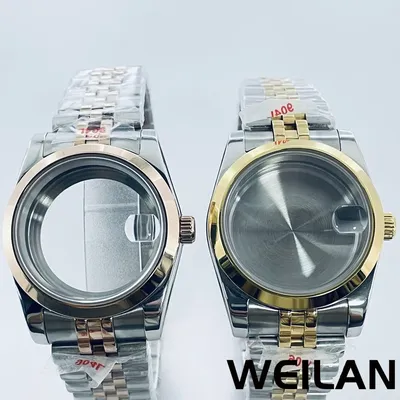 36mm 40mm For NH34 NH35 NH36 NH38 NH39 NH70 NH72 ETA2824 PT5000 Watch Case Top Waterproof Sapphire Crysta