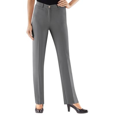 Webhose CLASSIC, Damen, Gr. 225, Extrakurzgrößen, grau (hellgrau), 95% Polyester, 5% Elasthan, unifarben, lang, Hosen Image