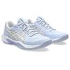 Hallenschuh ASICS "GEL-TACTIC 13", Gr. 42, blau fade, weiß, Synthetik, sportlich, Schuhe