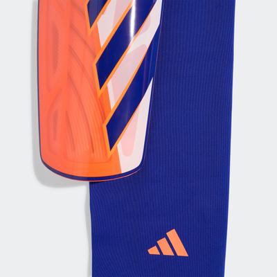 Fußball Schienbeinschoner ADIDAS PERFORMANCE "TIRO SG LGE", Herren, Gr. S, sanftes weiß, lucid blau, Protektoren Image
