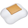 Alessi Mary Biscuit ASG07 I Design Biscuit Box with Lid Thermoplastic Resin, Ice , White