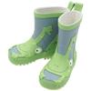 Gummistiefel MAXIMO, Kinder, Gr. 22, grün, Obermaterial: 100% Gummi, modisch, Schuhe, mit niedlichem Frosch-Patch