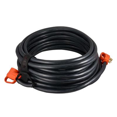UIMOSO 100 FT RV Extension Cord, 50 Amp, 125V 7500W Heavy Duty STW 6/3 + 8/1 Gauge Wire, NEMA 14-50P Male Plug