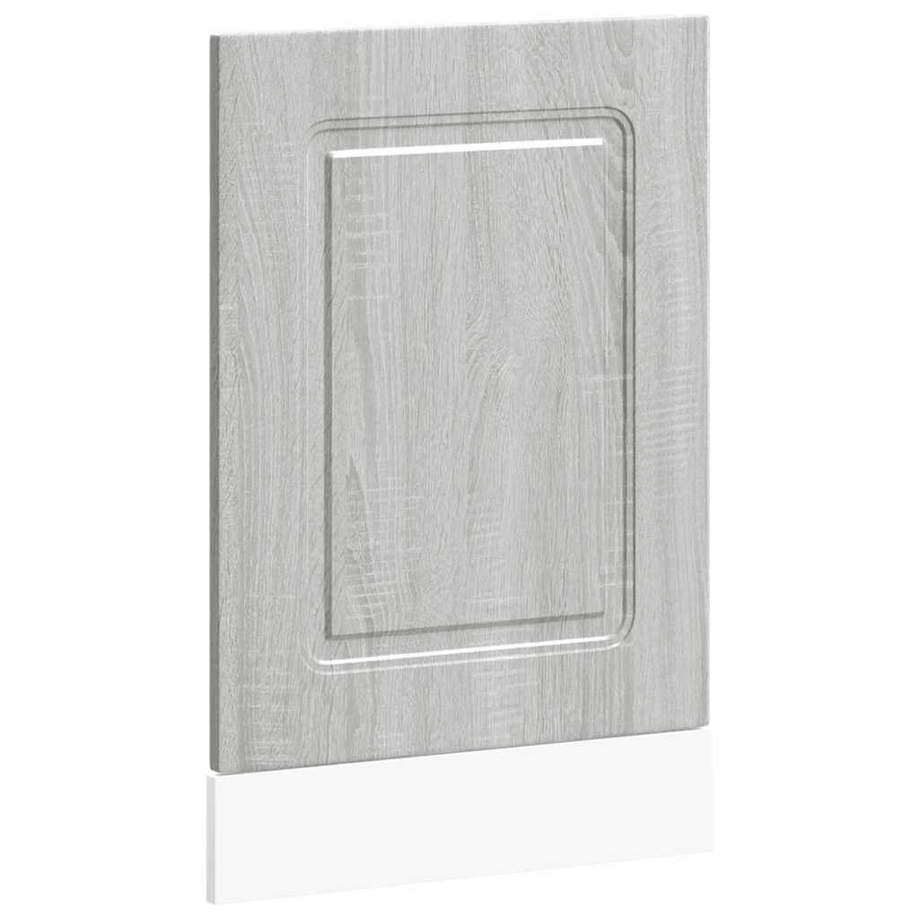 vidaXL Geschirrspülerblende Kalmar Grau Sonoma 45x1,5x67 cm Image