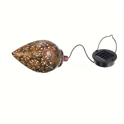 TEMU 1pc Hanging Solar Lights For Outside, Hanging Solar Lighting For Garden, Hanging Solar Lights Outdoor Ip65, Outdoor Halloween, Christmas Decoration Image