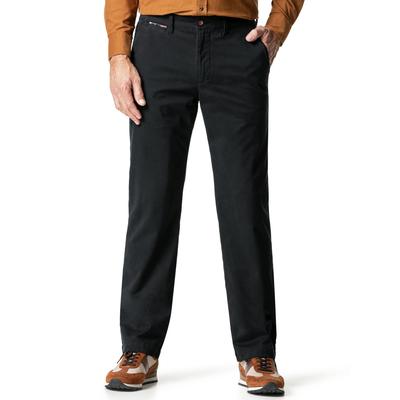 Walbusch Herren Bügelfrei-Thermo Chino-Hose Schwarz Image