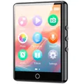 Oilsky-D26 Lettore MP3/MP4 da 64 GB Full Touch Screen 2.8' Bluetooth 5.3 fino a 128 GB di archiviazione Lettore audio video portatile