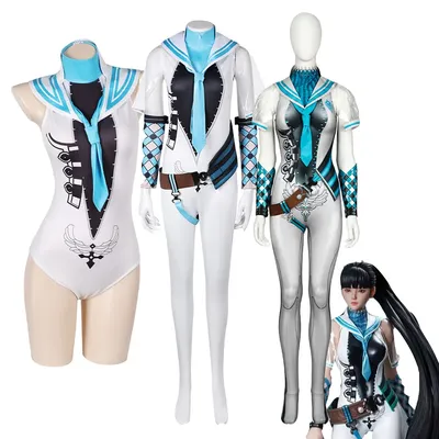 Vorabend Bade bekleidung Cosplay Overall Sommer Badeanzug Kostüm Spiel Stern klinge Rollenspiel Outfits Bodys Frauen Halloween Party Anzug Image