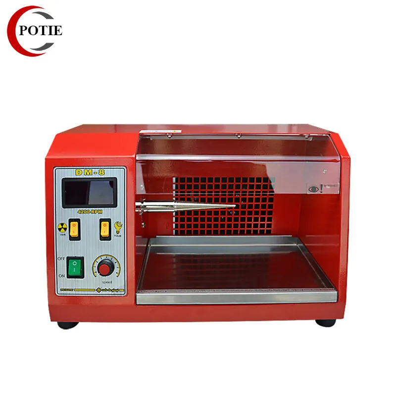 4200RPM Schmuck Polieren Polieren Maschine Tuch Rad Polierer DM-8 mit Staub Kollektor Brench, Schmuck Verarbeitung Ausrüstung Image