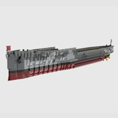 Moc Bausteine Militär Boot Modell HMS Belfast 1939 WW2 Technologie Modulare Block Geschenke Spielzeug Für Kinder DIY Sets Montage Image