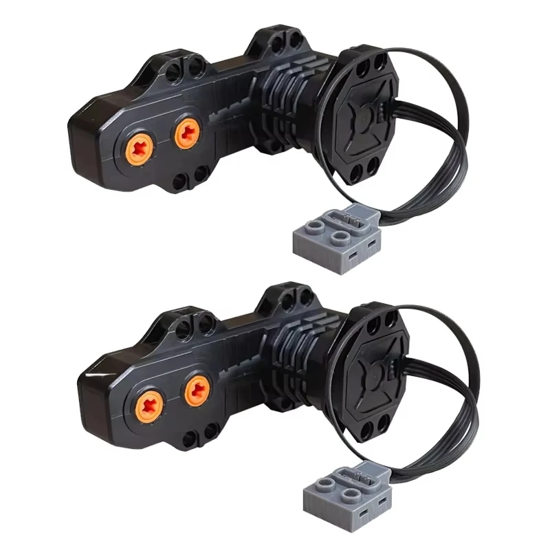 DIY 5292 Monster Motor kompatibel mit Tech Part 8881 AA-Batteriekasten, Baustein, MOC, Geländefahrzeuge, Sportwagen, Kraftfunktionen Image