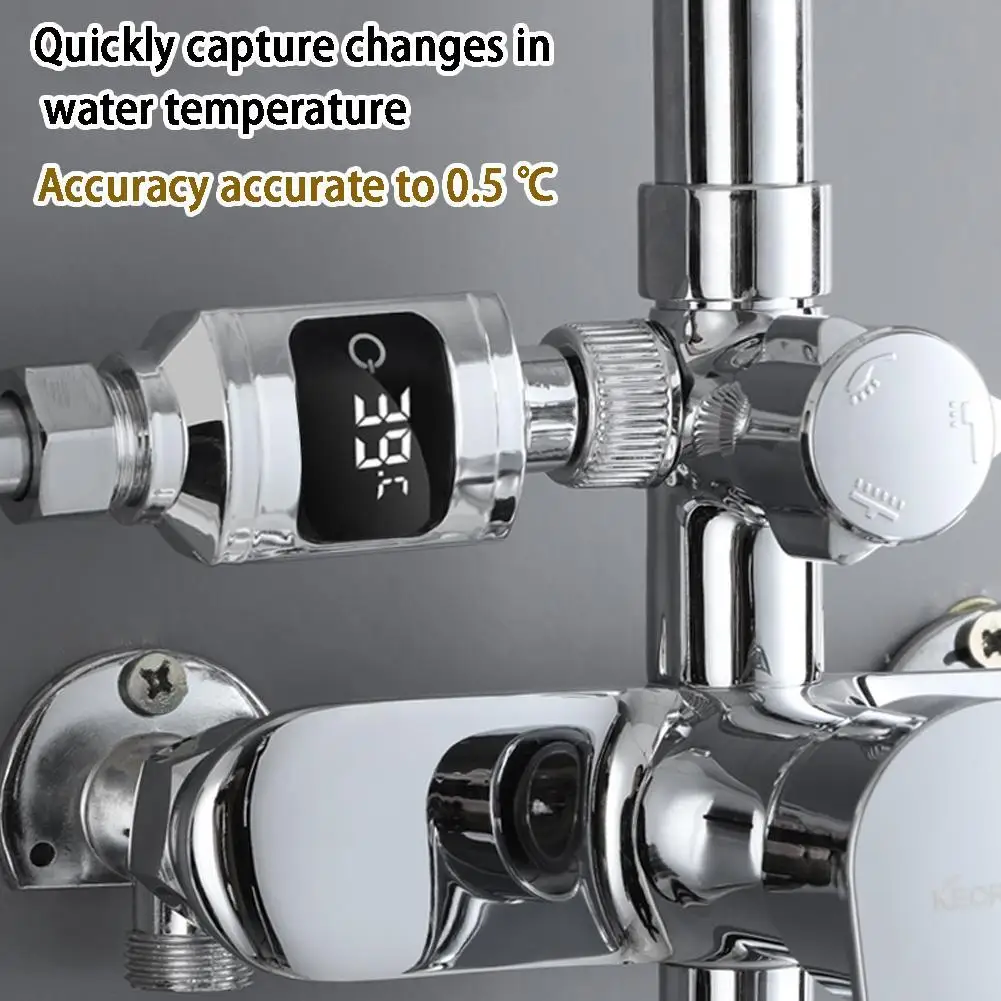 LED Digital Dusche Pyrometer Thermometer Whirlpool Spa Smart Sensor Schwimmbad Wasser Temperatur Datenlogger