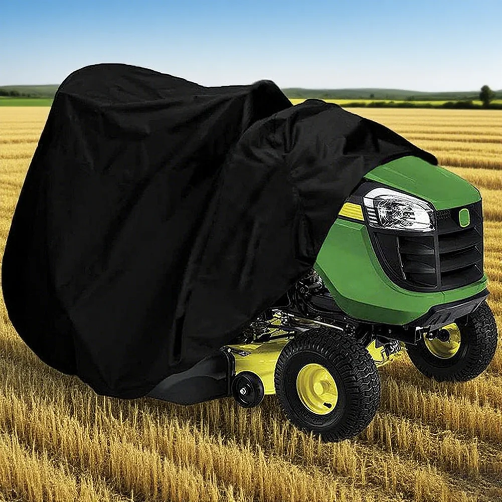 Robuste Abdeckung für Aufsitzrasenmäher, wasserdichtes 210D-Polyester-Oxford, langlebige, UV-beständige Traktorabdeckung Image