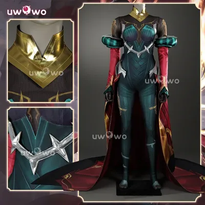 UWOWO Collab-Serie: Mel Medarda Cosplay-Spiel LOL: Mel Medarda Cosplay-Kostüm XS-3XL Halloween-Kostüm Image