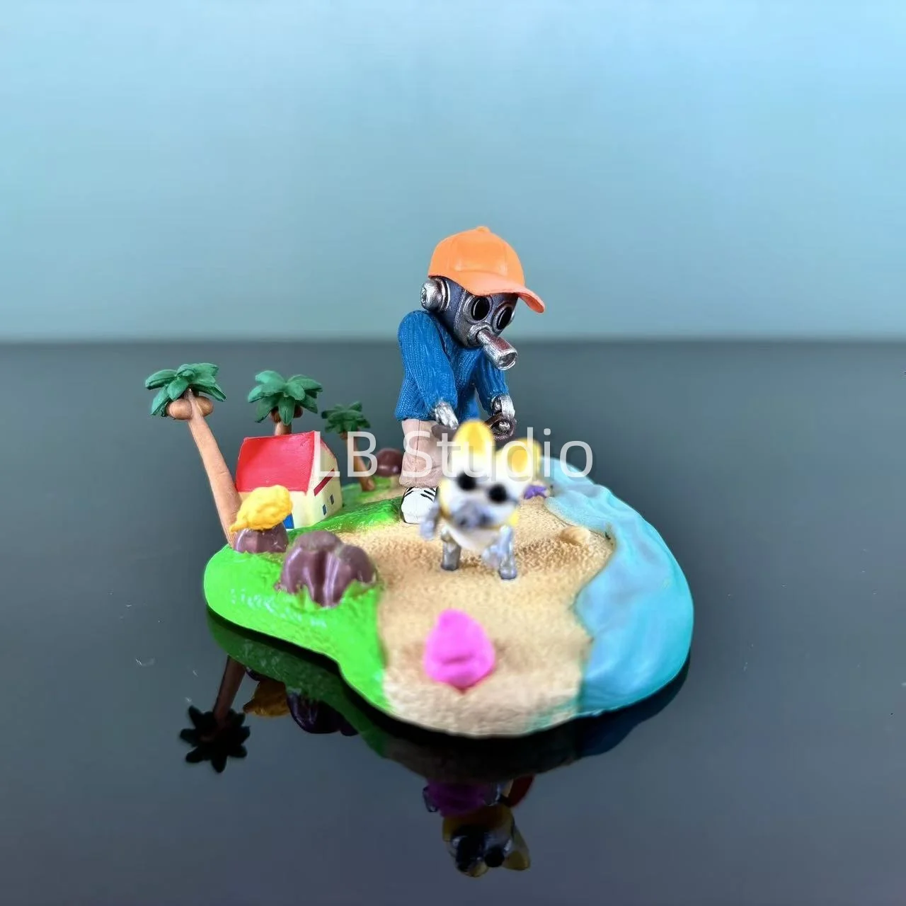 4,5 cm/1,77 in Anime Dragon Ball Z Toriyama Akira Figur Akira Toriyama Action Figure Sammlung Statue Modell Spielzeug Geschenk