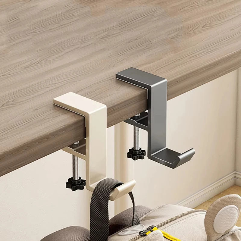 Einstellbare Schreibtisch Rand Haken Gaming Headset Schreibtisch Aufhänger Rucksack Lagerung Hängen Multi Haken Halter Punch-freies Home Office Organizer