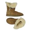 UGG Damen Stiefelette, Gr. 39, orange, Leder