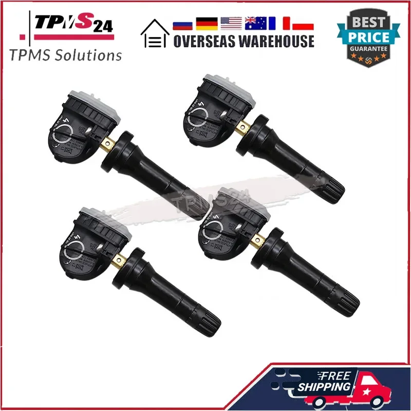 4 Stück 13506028 Reifendruckkontrollsensor TPMS für Opel Adam Ampera Antara Astra J k Corsa D Insignia Meriva B Mocha Zafira C Image
